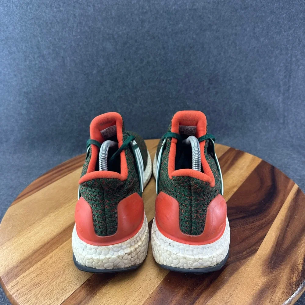 Adidas Ultra Boost 4.0 University of Miami Hurricanes UM Orange EE3702 Sz 10.5